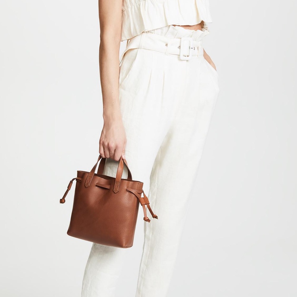 Madewell Ivory The Small Drawstring Transport Crossbody - Picture 13 of 16